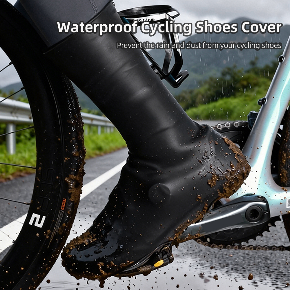 Waterproof Cycling Shoes Cover - مراجعة Mtb Pedals وسعره