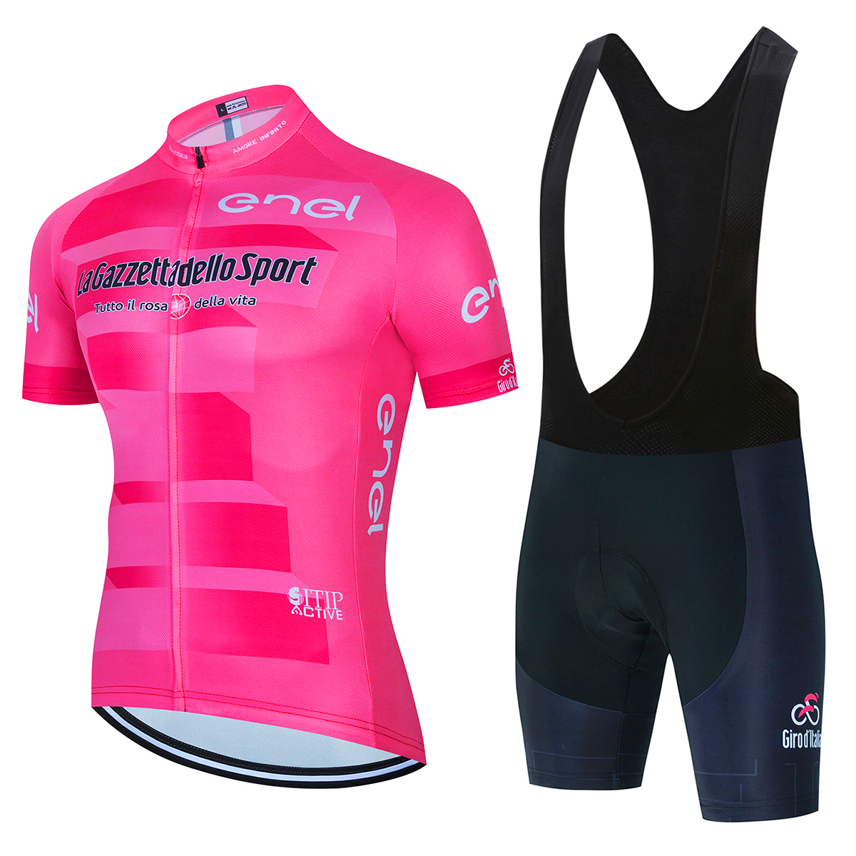 Tour De Italy D'ITALIA Pink Cy - مراجعة Cycling Gear Italy وسعره
