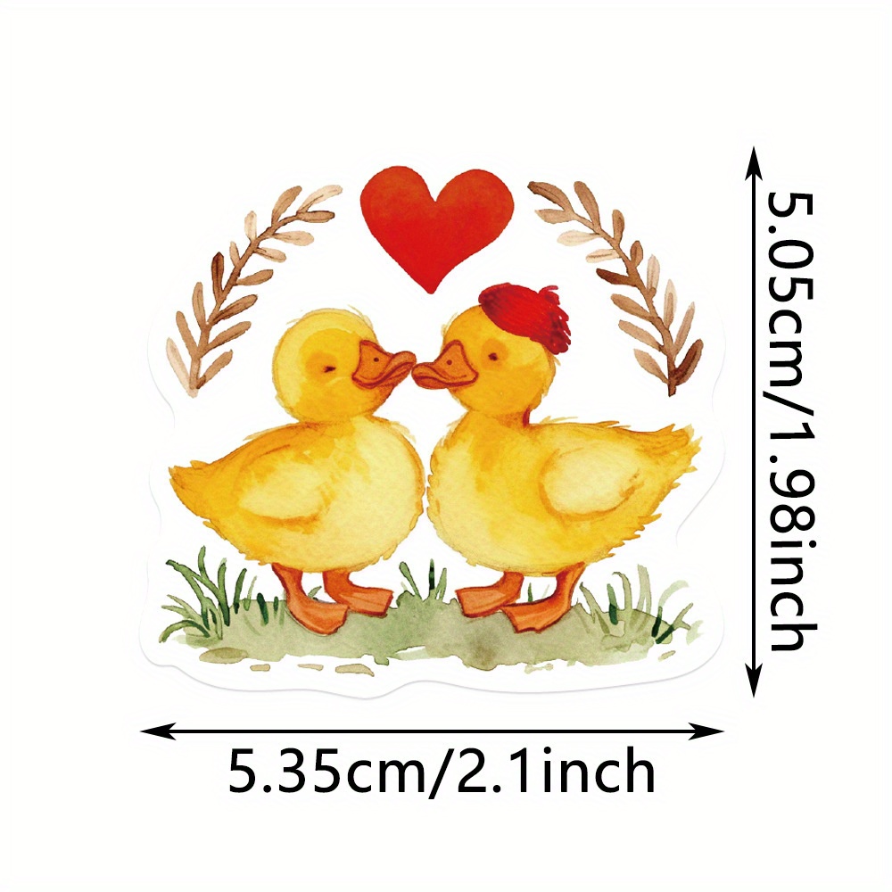 50PCS Yellow Duck Decals Graff - مراجعة Yellow Cycling Gear وسعره