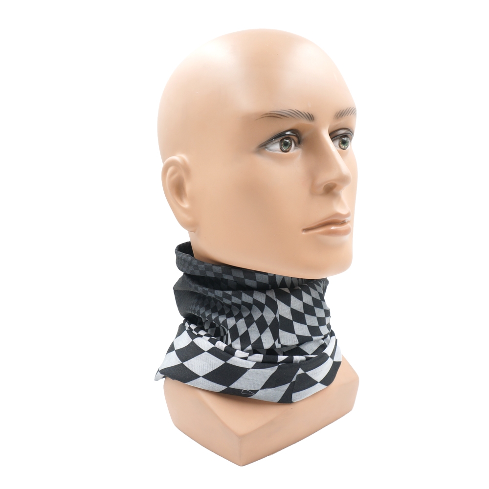 Checkerboard Pattern Bandanas  - مراجعة Cycling Gear For Women وسعره