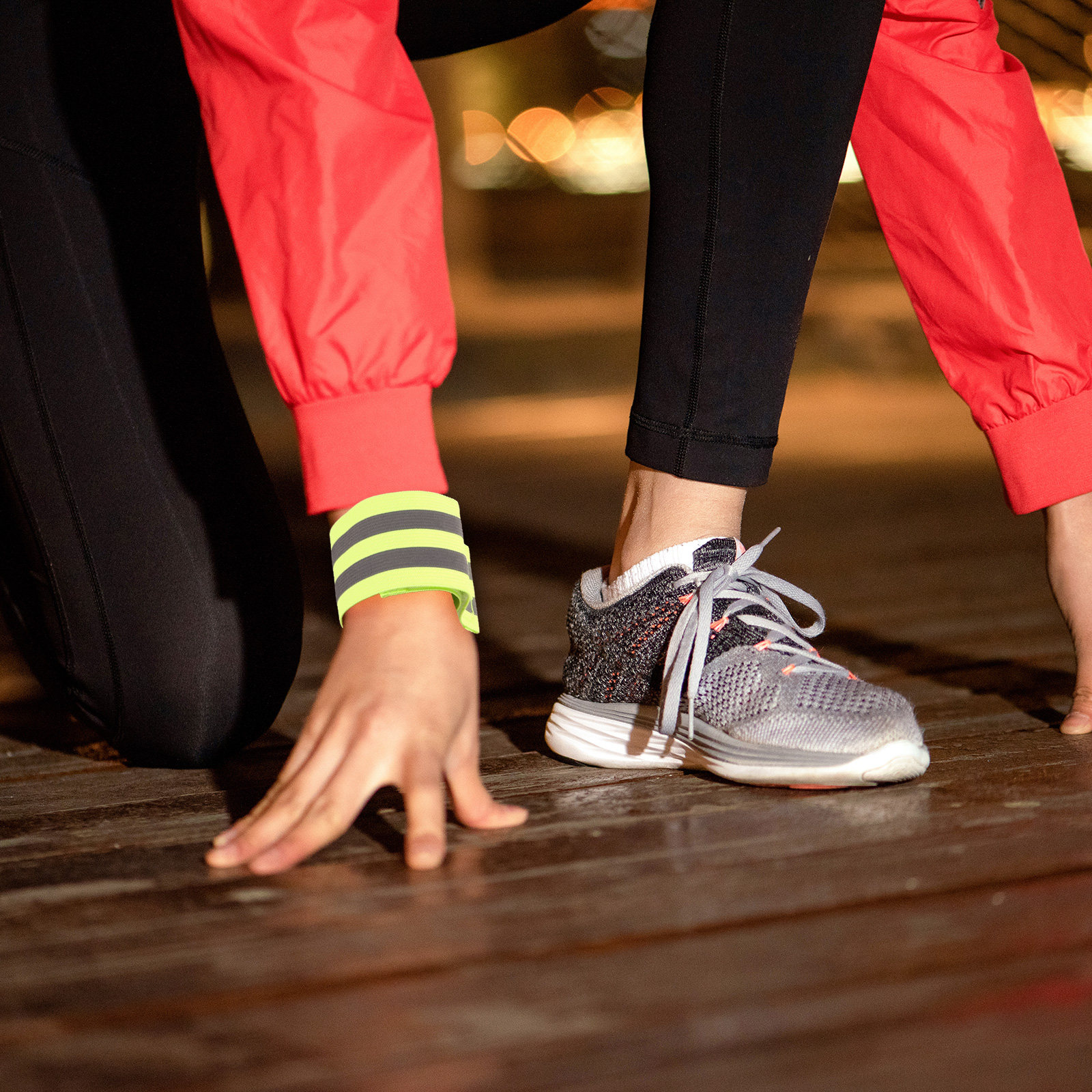 4Pairs Reflective Wristband Ar - مراجعة Cycling High Gear وسعره