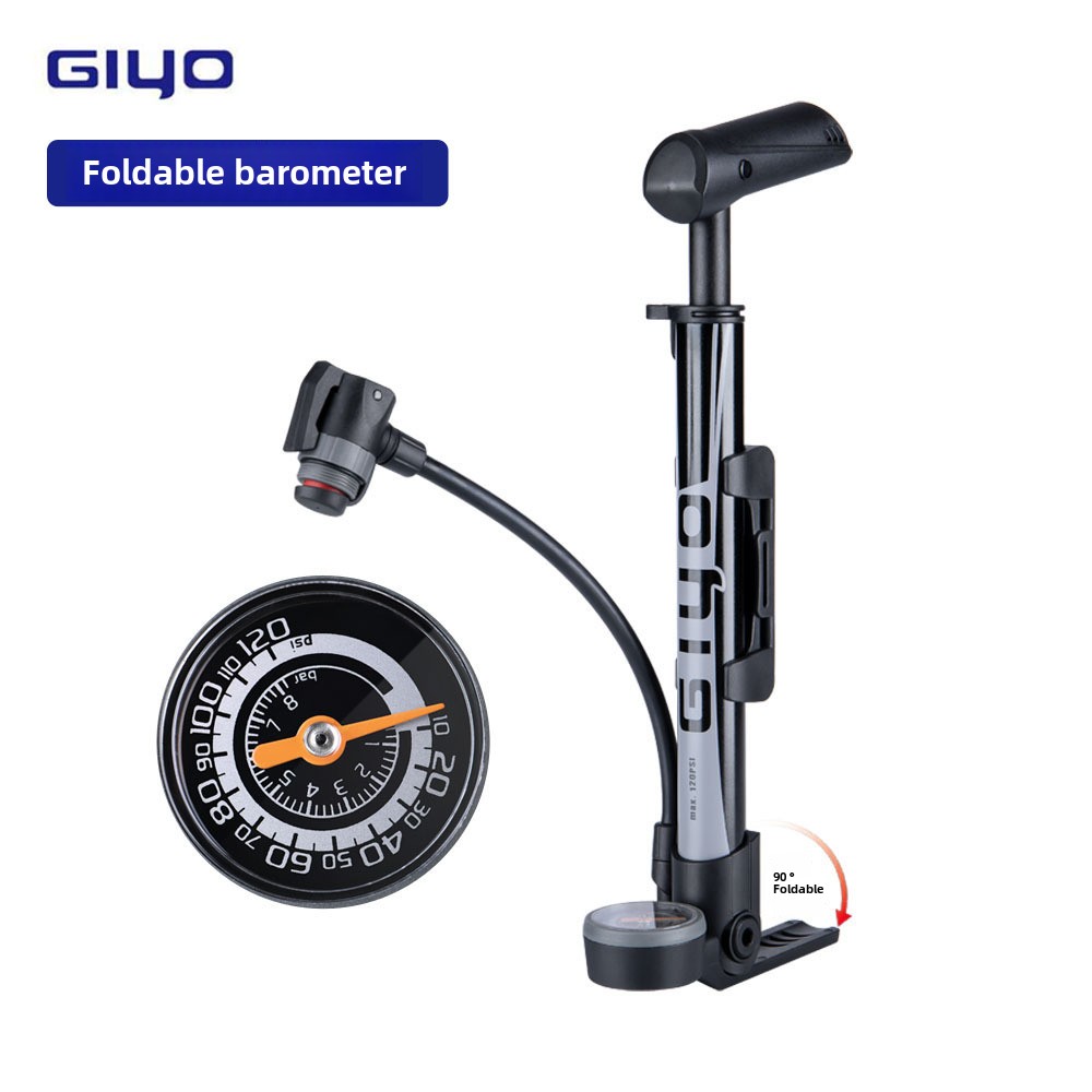 Giyo Mini Pump Tire InflatorGM - مراجعة Mtb Pedals وسعره